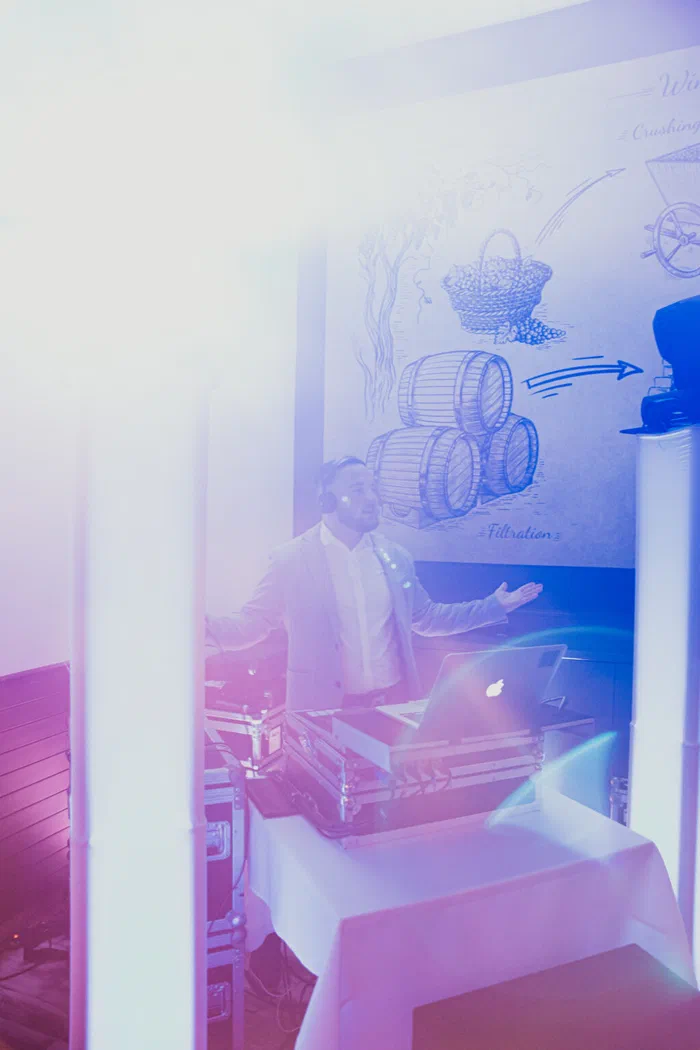 DJ Michal Barila počas eventu
